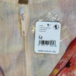 Free People  | Freddy Tie Floral Mini Dress in Fruit Punch V Neck Size Medium NWT Photo 12