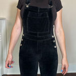 3x1  Black Ruby Velvet Overalls B Size Small Photo 0
