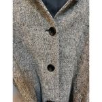 Gap Vtg  3/4 Wide Sleeve Belted Herringbone Cropped Peacoat, M Photo 2