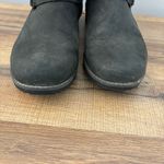 Eddie Bauer Covey Style Matt Nubuck Black Suede Leather Ankle Boots Women’s Photo 2