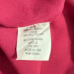 Amanda Uprichard Maternity Mini Dress Women's XS Pink Flutter Sleeves Crepe RTR Photo 7