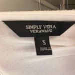 Vera Wang Solid White Long Sleeve Photo 1