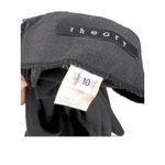 Theory  10 grey wool-blend midi pencil skirt Knee Length Luxury Staple Straight Photo 3