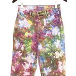 Vintage 80's Womens Traffic Jeans High waist tie dye jeans Size 7/8 Photo 5