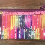 Sephora Makeup Bag Unused plastic rainbow pride travel bag cosmetic new Photo 3