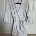 Croft & Barrow Waffle Texture Robe White Women’s Medium Photo 1