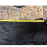 The Limited Vintage Y2K‎  Black Ruffle Tiered Satin Skirt Size 4 Whimsigoth Photo 4