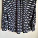 Equipment  Slim Signature Geo Printed Button-down Shirt In Blue Small Photo 8