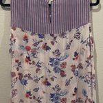 Anthropologie FIGUEROA AND FLOWER Floral Sheer Sleeveless Blouse Photo 2