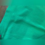 ZARA Nwot   ribbed Kelly green biker shorts Xs/S $38 Photo 4