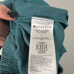 Athleta Playa Linen Wide Leg Crop Pants in Turquoise Size 2 Photo 8