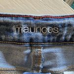 Maurice's High-Rise Straight Leg Womens Jeans Sz 10 Regular Distressed Y2K Photo 4