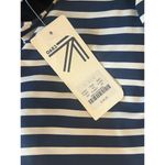 New Balance J. Crew Navy White Stripe Pickleball Tennis Sports Dress XS Coastal Blue Photo 6