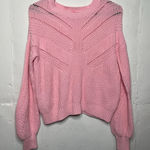 Lilly Pulitzer 100% Cotton Bristow Sweater in Conch Shell Pink Size XS Photo 0