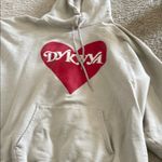 Boutique Gray Harry Styles Hoodie with Red Heart Photo 1