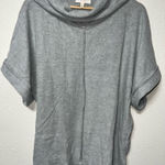 Anthropologie NWOT  Ella Mara Sweatshirt‎ Top Gray Womens Size Largee Photo 0