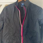 Reebok NEW  Nylon Windbreaker Running Jacket Full Zip Black Athleisure Outdoor Photo 1