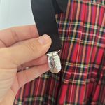 Tripp NYC NWT  Red Plaid Mini Dress Sz M Photo 4