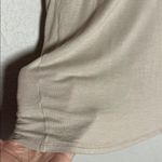 Vince . Tissue Tee Beige Short Sleeve T-Shirt Neutral Tan Elevated Basic Medium Photo 3