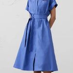 Banana Republic Tie-Waist Midi Shirtdress Photo 0