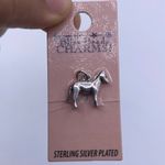 Sterling Silver Bliss  pleated carousel horse charm- New Photo 3