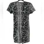 Pretty Little Thing Grey Snake Print Tie Waist T-Shirt Dress Photo 6