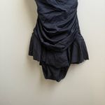 Ralph Lauren  Women's Black Beach Club swim Shirred skirted One-Piece Size 8 Photo 3