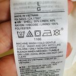 Old Navy  Double Breasted Linen Blend Suit Blazer Shoulder Padding Relaxed Large Photo 11