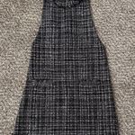 ZARA  Black and White Tweed Mini Dress Photo 0