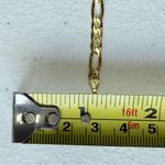 Macy's NWT Gold over Sterling Silver unisex Italian made Chain Bracelet Photo 3