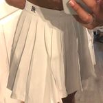 Boutique White Pleaded Skirt Photo 0