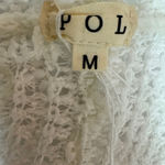 POL - Ivory/Oatmeal Loose Weave Cozy Cardigan Size Medium Photo 13