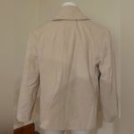 Ralph Lauren Cream Corduroy Double Breasted Pea Coat Jacket Sz M 100% Cotton. Photo 2