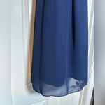 Iz Byer  Royal Blue Bohemian Straight Light Tank Top Women’s Casual Boho Dress LG Photo 4