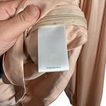 EXPRESS NWT Women’s Satin Twist Front Tie Back Blouse Pale Pink Size XL Photo 9