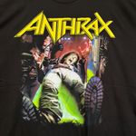 Anthrax Spreading the Disease Thrash Metal Band T-Shirt XL Photo 1