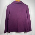 Ann Taylor Loft Sweater Women M Purple Cowl Neck Knit Pullover Business Casual Size M Photo 1