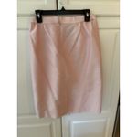 SPENSER JEREMY Women's Size 10 Pink 100% silk Pencil Skirt Photo 2