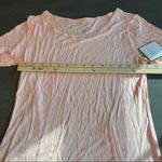 Laundry by Shelli Segal Laundry by Shelli Segal Pink Ruched Drawstring Short Sleeve T-Shirt Top M Photo 4