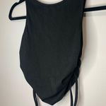 Cute tank top. Ruched tie sides. Ribbed. Summer. Dressy. Casual. EUC. Size S Photo 2