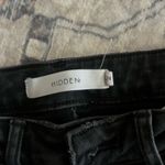 Hidden Jeans  Black Straight Leg High Rise Jeans Photo 2