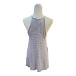 Amante Black White Stripe Trapeze Swing Tunic Top Stretch Cotton Blend Size M Size M Photo 5