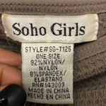 Soho Girls  criss criss cold shoulder‎ ribbed top Photo 4