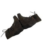 Sorel Joan Of Arctic Wedge II Ankle Boots Brown Leather Womens 9.5 Rugged Photo 9