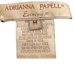 Adrianna Papell Vintage Silk Hand Beaded Cropped Jacket In Black. Photo 6