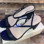 Maripé Maripe Lucille Black sequin heels size 11 with box Photo 2