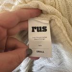 RUS the Brand | Jisho Polo Sweater Oversized | Eggshell | Size Small Photo 5