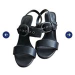 Karl Lagerfeld Colene 8M Strappy Business Casual Ankle Strap Heels Black Size 8 Photo 12