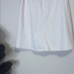 Anthropologie Wilo the label Medium White Athletic Skort with Green Trim Photo 3