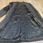 French Connection Vintage French‎ Connection black dressy trench overcoat 10 Photo 8